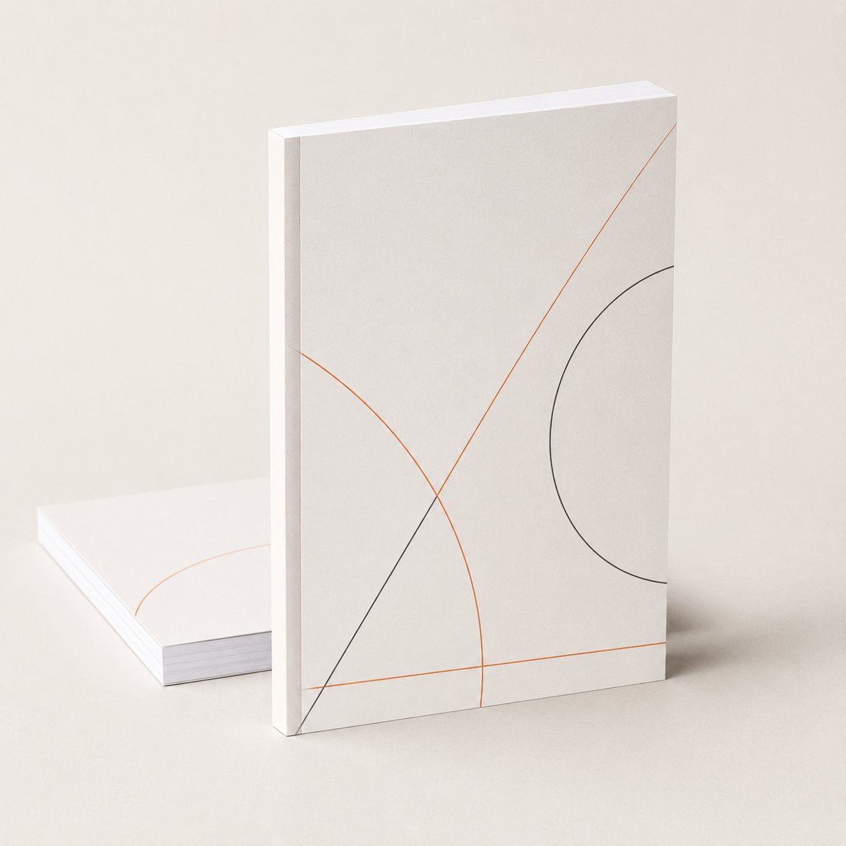 Klebegebundenes Buch