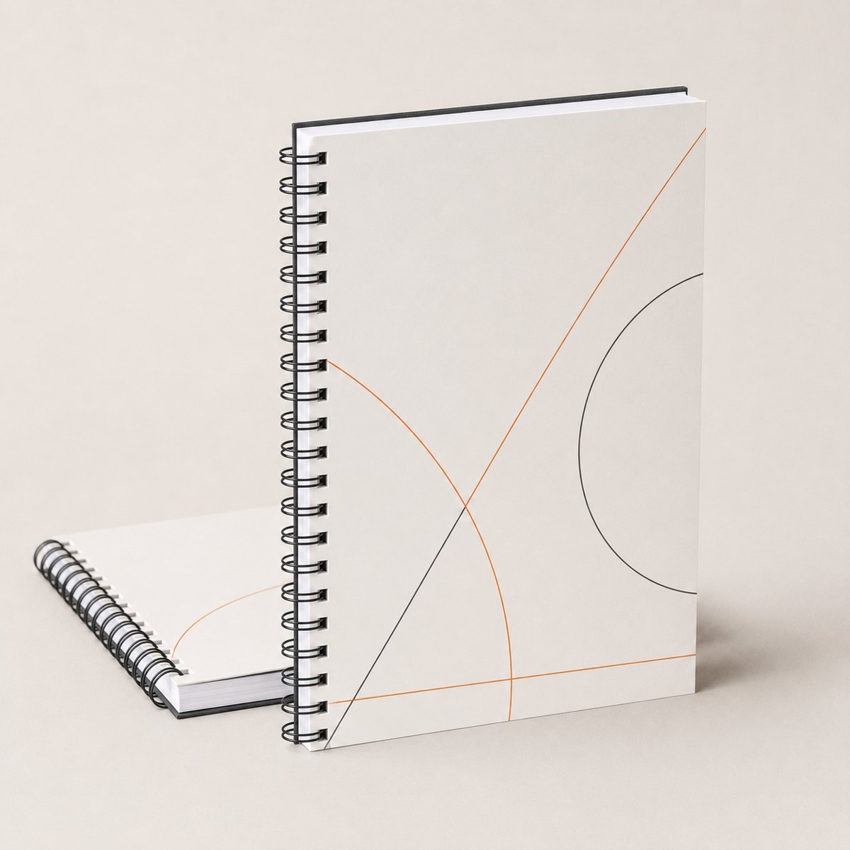 Spiralgebundenes Buch
