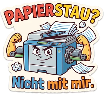 Papierstau? Nicht mit mir