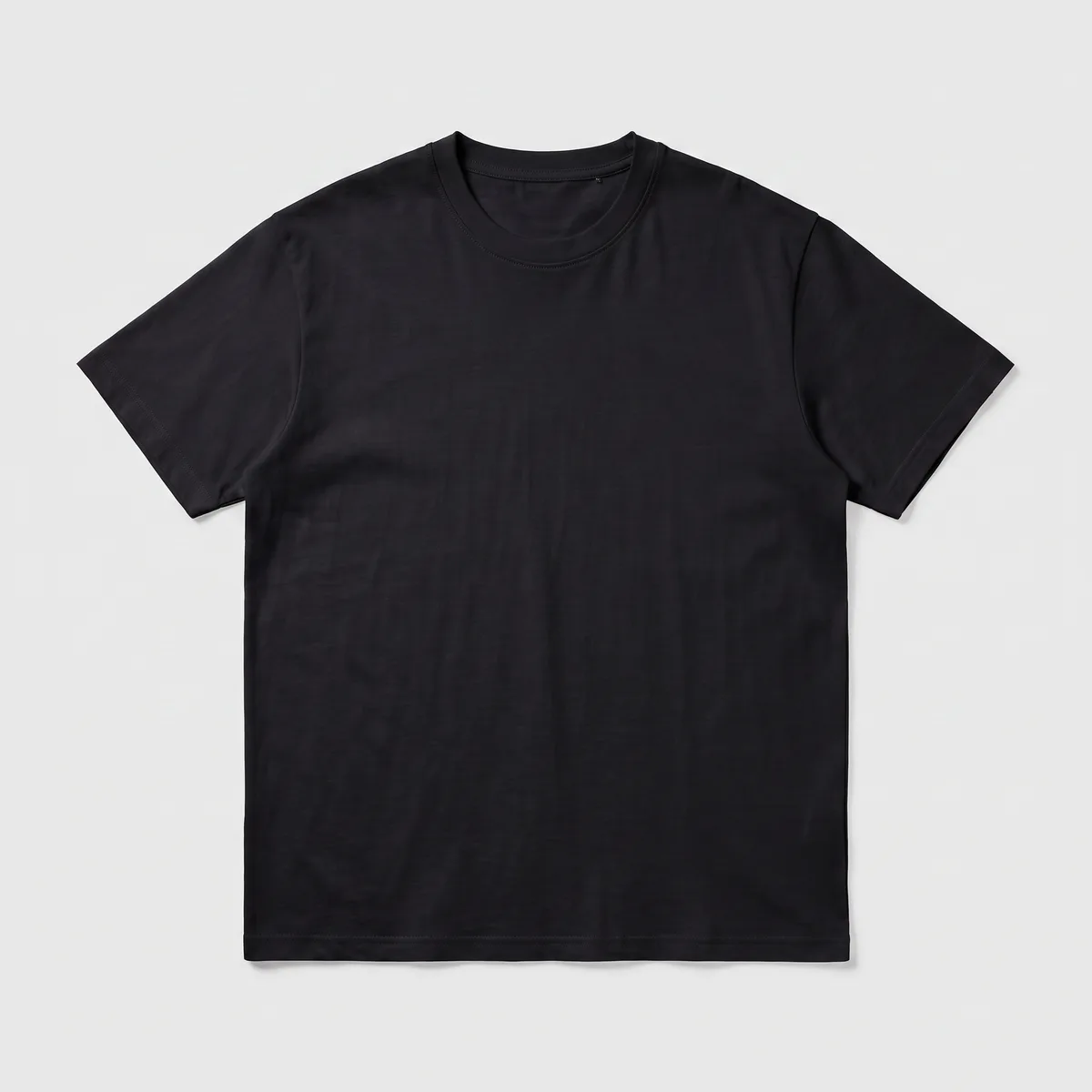 tshirt schwarz, Ansicht vorne